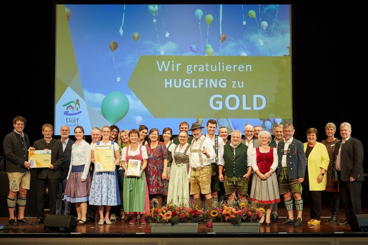 Ferienwohnung 1 In Huglfing Im Herzen Vom 5 Seen Land Oberbayern Bagian luar foto
